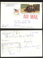 UX94 Postal Card Alexandria VA To EAST GERMANY Airmail 1982 DESTROYED IN MAIL - 1981-00