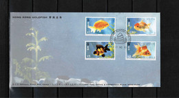 Hong Kong 1993 Hong Kong Goldfish Set FDC - FDC