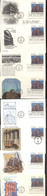 UX97 8 Postal Cards FDC 1982 - 1981-00