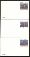 UX97 UPSS S114 Postal Cards VARIANTS OF FLUORESCENCE 1982 - 1981-00