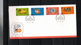 Hong Kong 1995 Year Of The Pig Set FDC - FDC