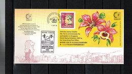 Hong Kong 1995 Singapore World Stamp Exhibition Block FDC - FDC