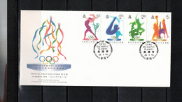 Hong Kong 1996 Olympic Games Atlanta Set FDC - FDC
