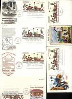 UX104 6 Postal Cards FDC 1984 - 1981-00