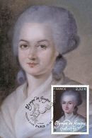 France 2020 - Olympe De Gouges Carte Maximum - 2020-…