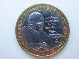 Chad 4500 CFA Francs 2007 Pope Johannes Paulus - Chad