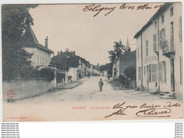 COLIGNY LA GRANDE RUE LA GENDARMERIE PRECURSEUR  TBE - Villars-les-Dombes