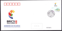 WJ2022-5 CHINA-BRICS Diplomatic COMM.COVER - Lettres & Documents