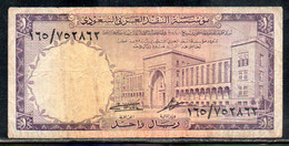 659-Arabie Saoudite 1 Riyal 1968 Sig.3 - Saudi Arabia