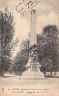 CPA - 54 - NANCY - Monument Carnot - Cours Léopold - Royer NANCY - Dos Non Divisé - Oblitérée à Langres - Nancy