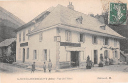 SAINT-PIERRE-d'ENTREMONT (Isère) - Vue De L'Hôtel Mollard - Saint-Pierre-d'Entremont