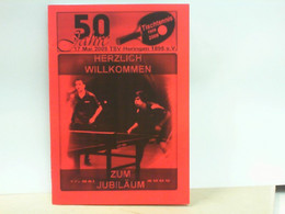 50 Jahre Tischtennis - Zum Jubiläum - Deportes