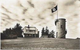 Berggasthaus Brendturm Schwarzwald Nazi-Flagge - Furtwangen