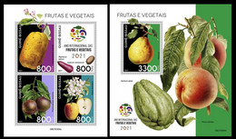 Guinea Bissau  2021 Fruits And Vegetables. (304) OFFICIAL ISSUE - Légumes