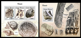 Guinea Bissau  2021 Fossils. (702) OFFICIAL ISSUE - Fossielen