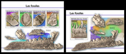 Chad  2021 Fossils. (602) OFFICIAL ISSUE - Fossili