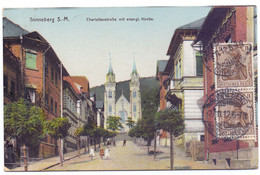 AK - CP - Sonneberg - Charlottenstrasse - 1912 - Sonneberg