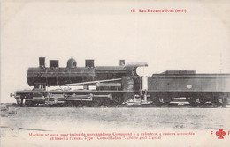 CPA TRAINS - Locomotive Du Midi - N°4012 Pour Train De Marchandise - Type Consolidation - Eisenbahnen