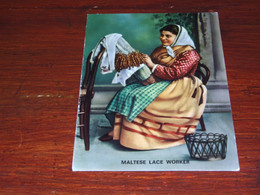 55393-                        MALTA, MALTESE LACE WORKER - Craft