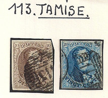 P113 TAMISE NR.6+7 - 1851-1857 Medallions (6/8)