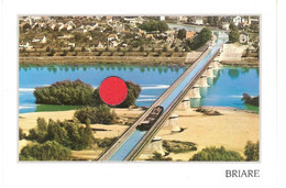 (45) Briare - Le Pont Canal ( Vue Aerinne - Bateau Peniche ) - Briare