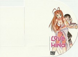 LOVE HINA - JEUNE SEXY, AKAMATSU - PIKA - PLV Carton Pelliculé, Circa 24x18 TBon Etat (voir Scan) - Other & Unclassified