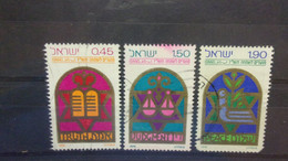 ISRAEL YVERT N° 614.616 - Oblitérés (sans Tabs)