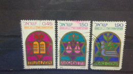 ISRAEL YVERT N° 614.616 - Usados (sin Tab)