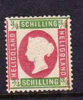 STAMPS-HELIGOLAND-1873-UNUSED-NO-GUM-SEE-SCAN - Héligoland