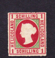 STAMPS-HELIGOLAND-1867-UNUSED-MH*-SEE-SCAN - Helgoland