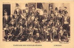 87-LIMOGES- FANFARE DES GUEULES SECHES - Limoges