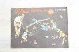 Vintage TIN TOY CAR : Maker SCHUCO - VARIANTO 10 X AUTOBAHN PARTS : Booklet Leaflet - West Germany - Beperkte Oplage En Curiosa - Alle Merken