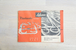 Vintage TIN TOY CAR : Maker SCHUCO - VARIANTO 10 X AUTOBAHN PARTS : Booklet Leaflet Catalog - West Germany - Limitierte Auflagen Und Kuriositäten - Alle Marken