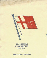 1932 PAVILLONS HOUSEFLAGS Italia « Italian  Line »Flotte Réunie Naples Napoli LETTRE EN ITALIEN B.E.V.SCANS - 1800 – 1899