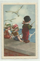 BAMBINI OLANDA - ILLUSTRATA A. BERTIGLIA  VIAGGIATA  FP - Bertiglia, A.