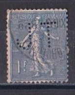 FRANCE  -  Perforés  Y&T  N   205  Perforé  JT - Used Stamps