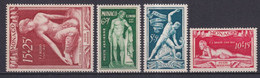 MONACO - 1948 - SERIE COMPLETE YVERT POSTE AERIENNE N°28/31 ** MNH - COTE = 115 EUR - Luftfahrt