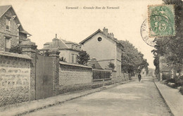 CPA VERNEUIL-Grande Rue De VERNEUIL (260303) - Verneuil Sur Seine