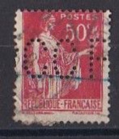 FRANCE  -  Perforés  Y&T  N   283  Perforé  CCP - Used Stamps