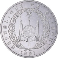 Monnaie, Djibouti, 5 Francs, 1991, Paris, SUP, Aluminium, KM:22 - Djibouti