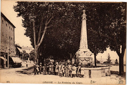 CPA GRASSE - La Fontaine Du Cours (199134) - Grasse