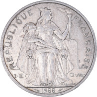Monnaie, Polynésie Française, 5 Francs, 1988, Paris, TTB+, Aluminium, KM:12 - Frans-Polynesië