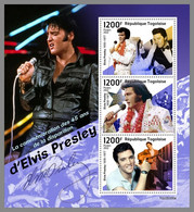 TOGO 2022 MNH Elvis Presley M/S - IMPERFORATED - DHQ2243 - Elvis Presley