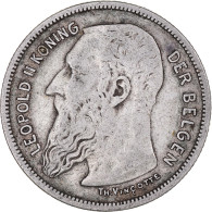 Monnaie, Belgique, 2 Francs, 2 Frank, 1904, TB+, Argent, KM:59 - 2 Francs