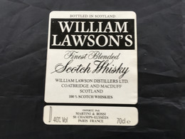 Ancienne étiquette De Scotch Whisky Old Label - Whisky