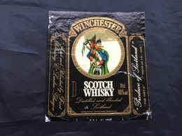 Ancienne étiquette De Scotch Whisky Old Label - Whisky