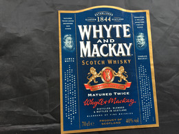 Ancienne étiquette De Scotch Whisky Old Label - Whisky