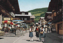 Rakúsko, Salzburg > Saalbach, Dorfstrasse, Bezirk Zell Am See, Used 1972 - Saalbach