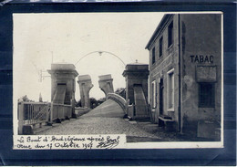 42. Carte Photo. Pont D'andrézieux Après La Crue Du 17 Octobre 1907 - Andrézieux-Bouthéon