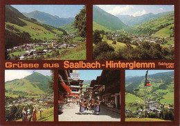 Rakúsko, Salzburg > Saalbach - Hinterglemm, Bezirk Zell Am See, Used 1984 - Saalbach